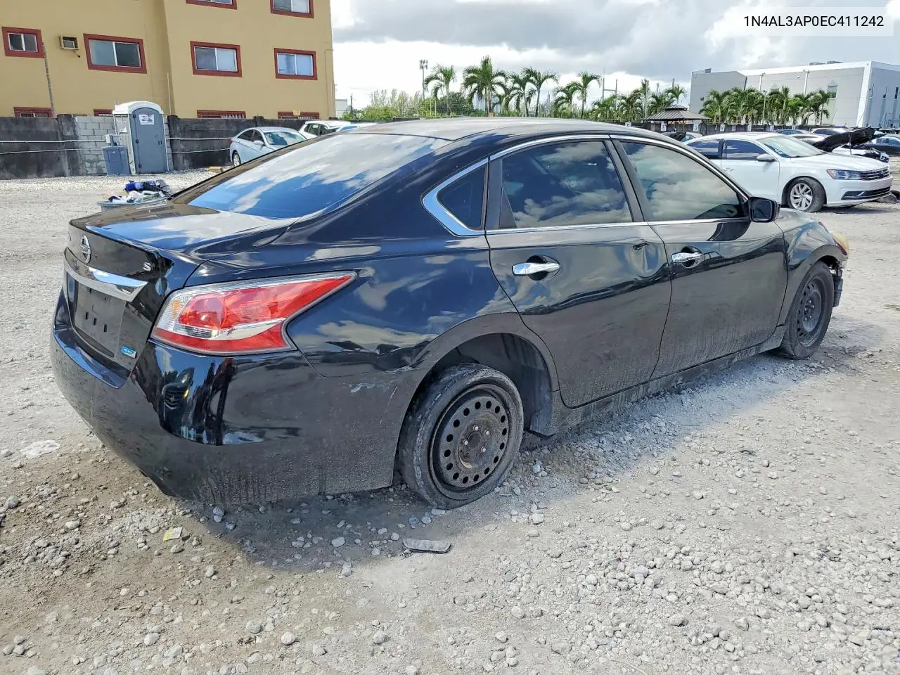 2014 NISSAN ALTIMA VIN 1N4AL3AP0EC411242 — фото 3