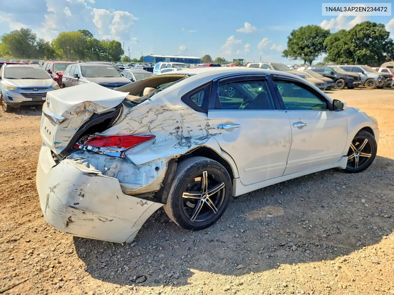 2014 NISSAN ALTIMA VIN 1N4AL3AP2EN234472 — фото 3