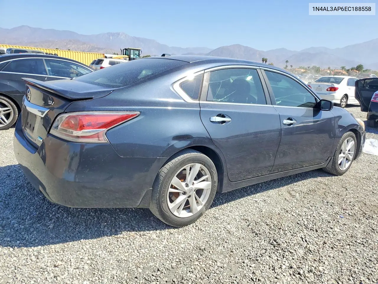 2014 NISSAN ALTIMA VIN 1N4AL3AP6EC188558 — фото 3