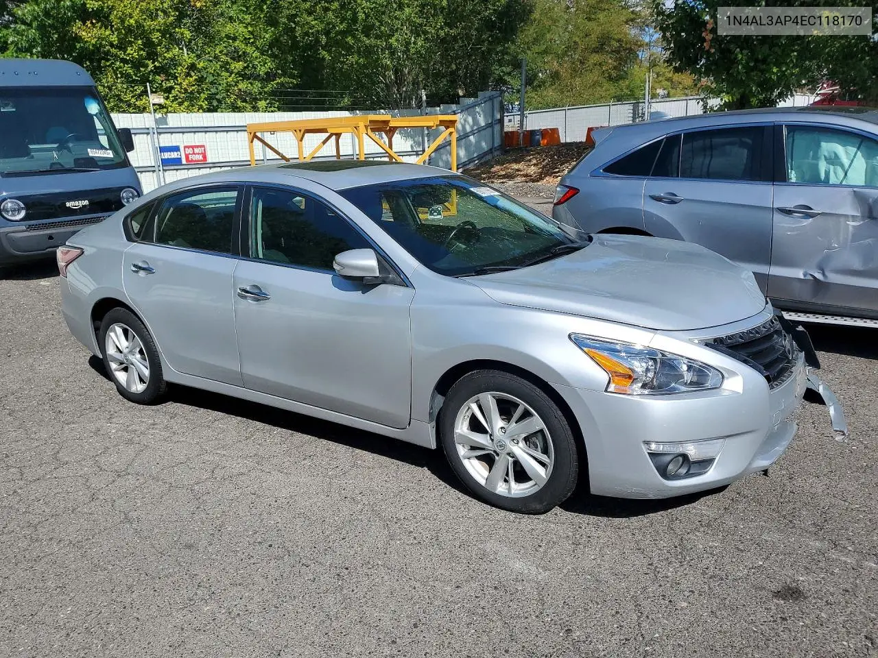 2014 NISSAN ALTIMA VIN 1N4AL3AP4EC118170 — фото 4