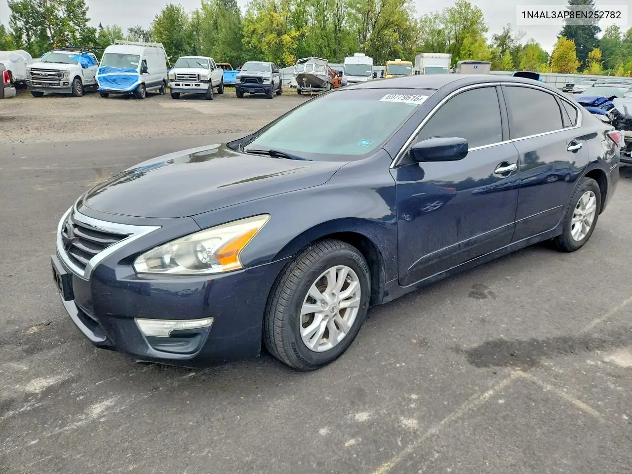 NISSAN ALTIMA 2014, VIN 1N4AL3AP8EN252782