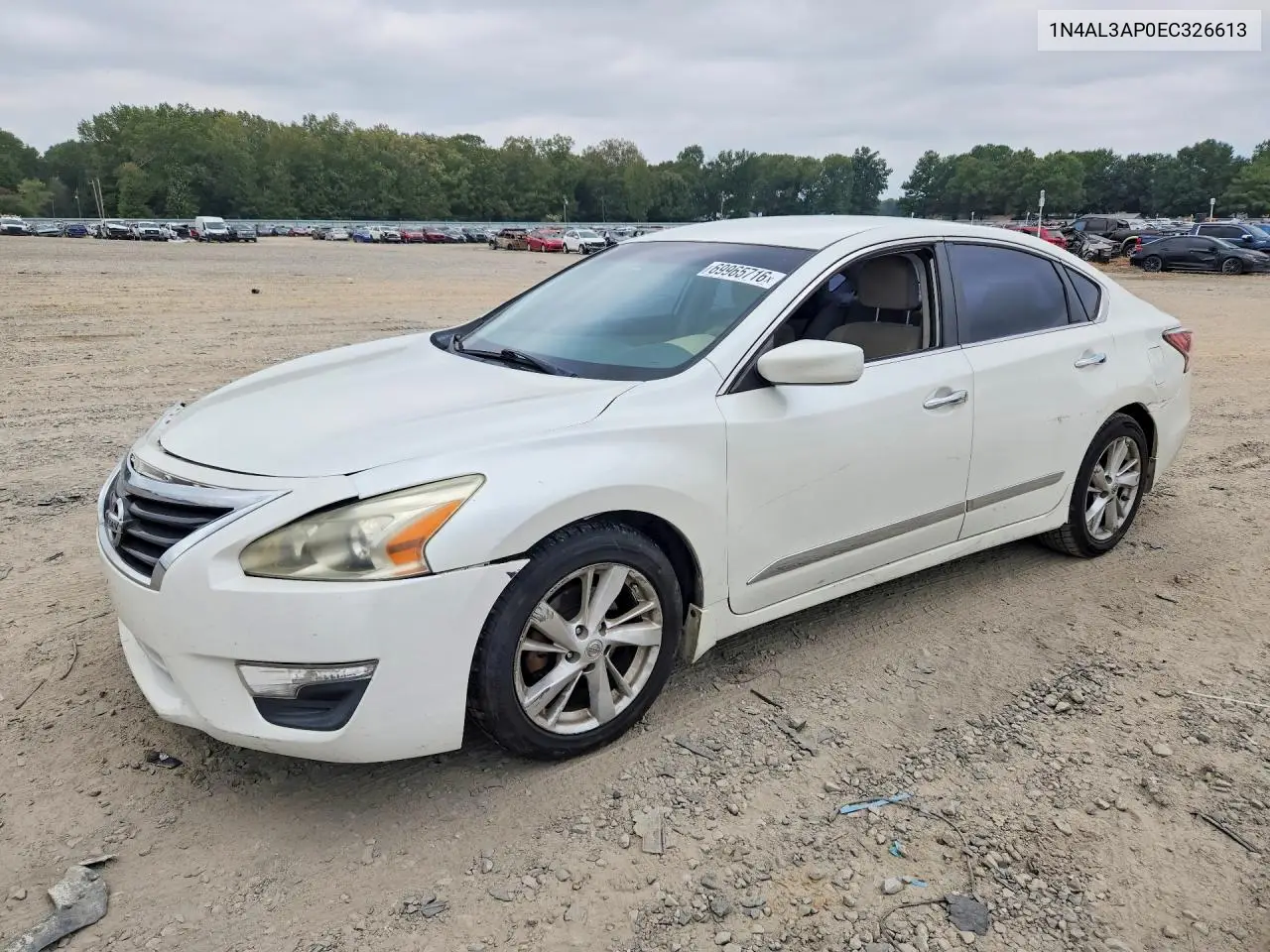 NISSAN ALTIMA 2014, VIN 1N4AL3AP0EC326613