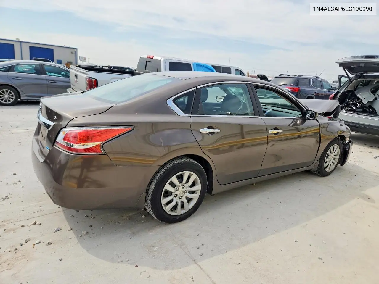2014 NISSAN ALTIMA VIN 1N4AL3AP6EC190990 — фото 3