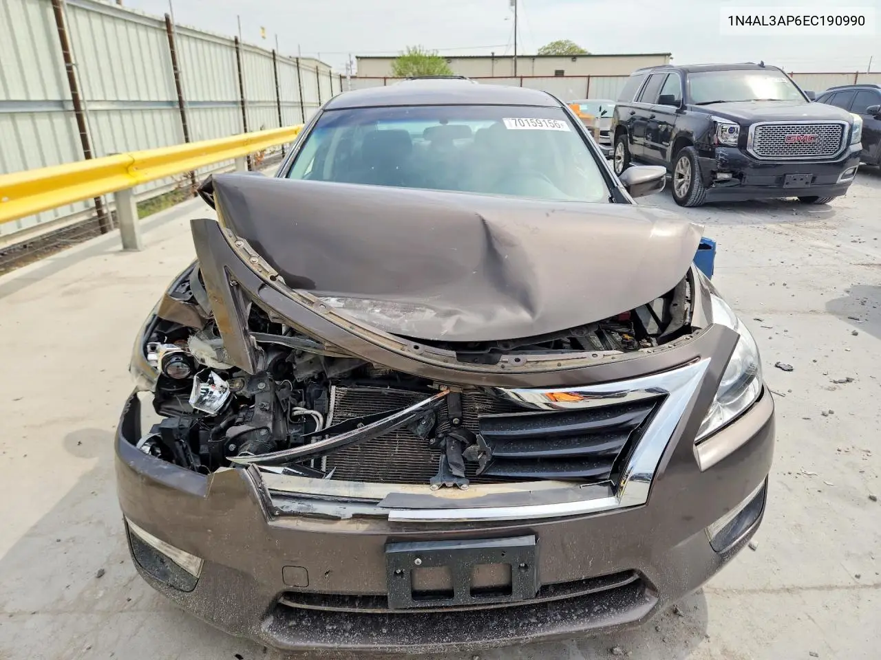 2014 NISSAN ALTIMA VIN 1N4AL3AP6EC190990 — фото 5