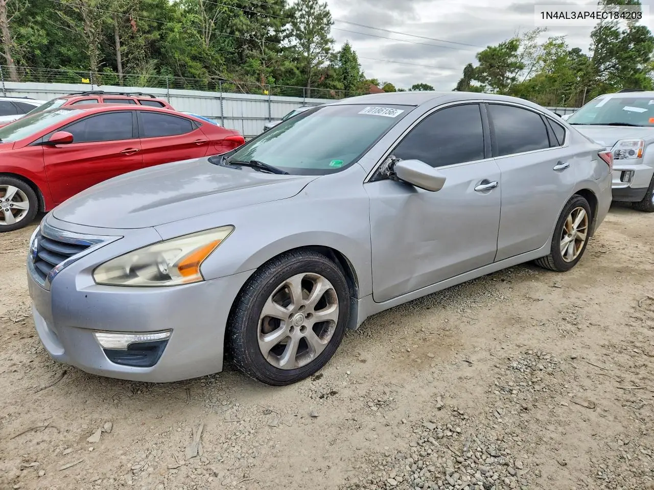 NISSAN ALTIMA 2014, VIN 1N4AL3AP4EC184203