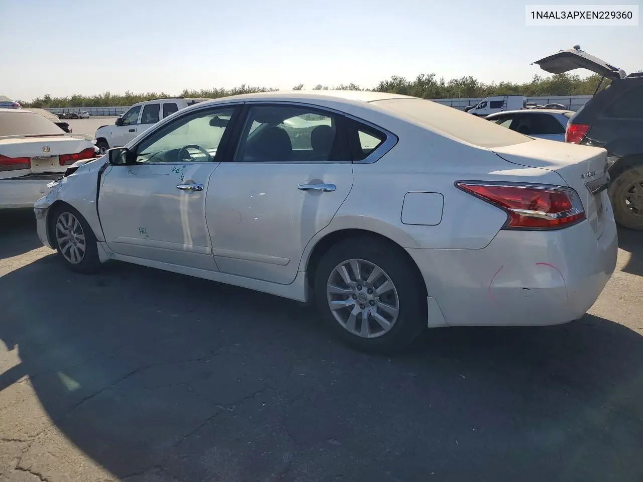 2014 NISSAN ALTIMA VIN 1N4AL3APXEN229360 — фото 2