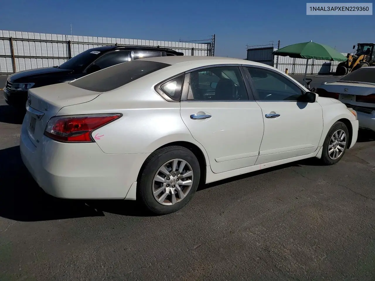2014 NISSAN ALTIMA VIN 1N4AL3APXEN229360 — фото 3
