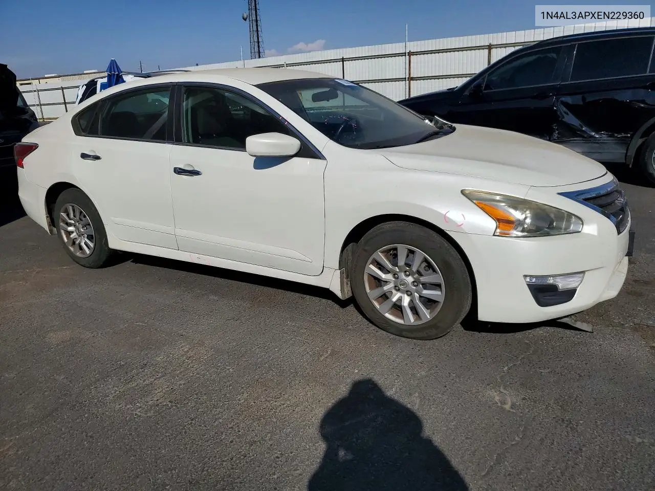 2014 NISSAN ALTIMA VIN 1N4AL3APXEN229360 — фото 4