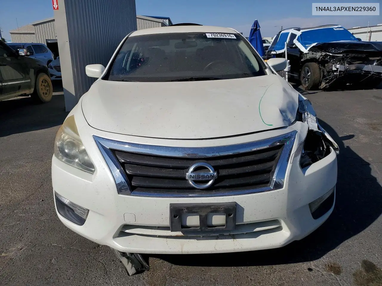 2014 NISSAN ALTIMA VIN 1N4AL3APXEN229360 — фото 5