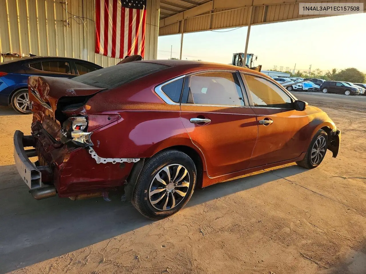 2014 NISSAN ALTIMA VIN 1N4AL3AP1EC157508 — фото 3