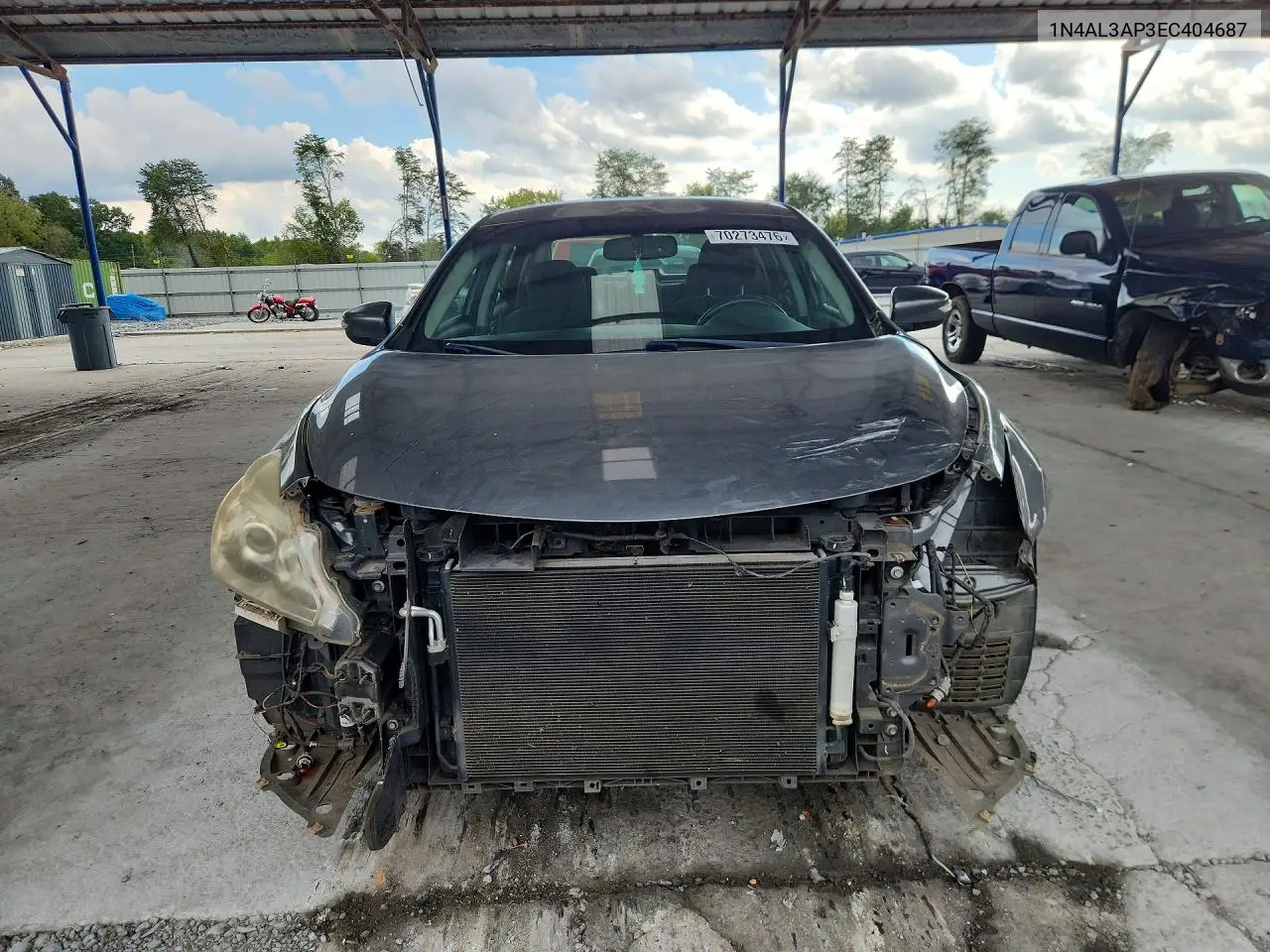 2014 NISSAN ALTIMA VIN 1N4AL3AP3EC404687 — фото 5