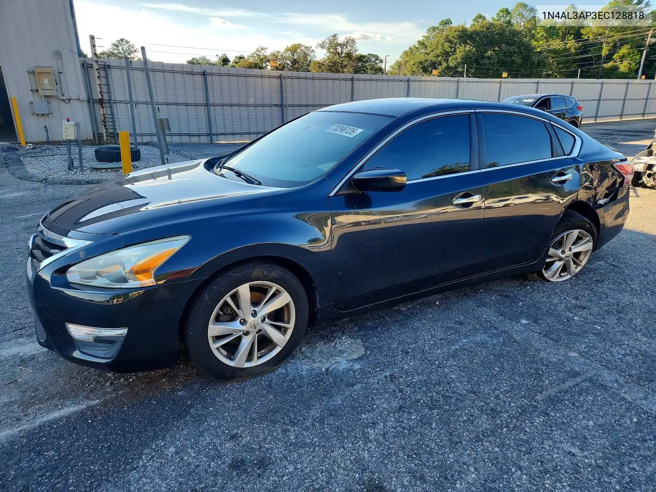 NISSAN ALTIMA 2014, VIN 1N4AL3AP3EC128818