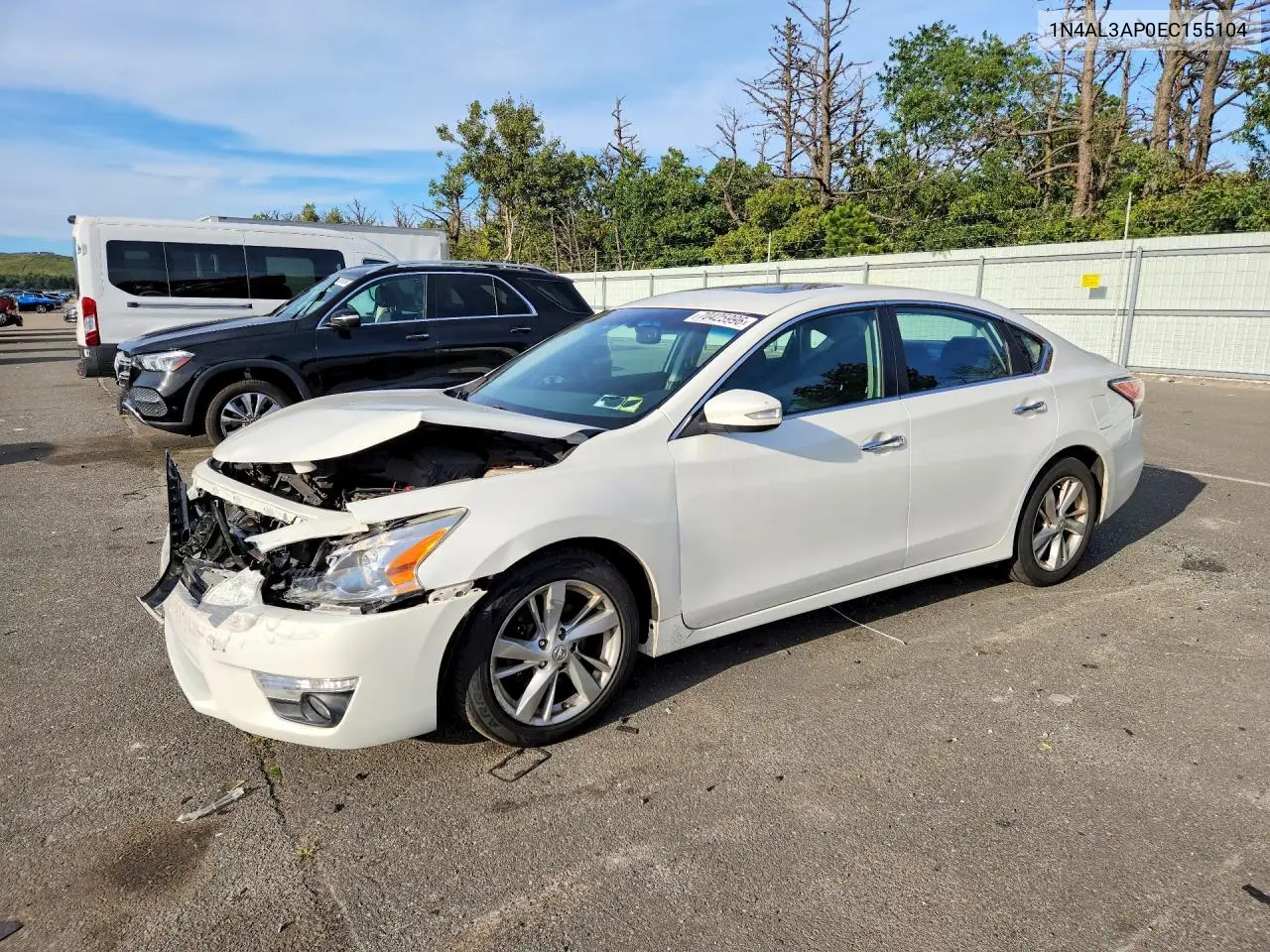 NISSAN ALTIMA 2014, VIN 1N4AL3AP0EC155104