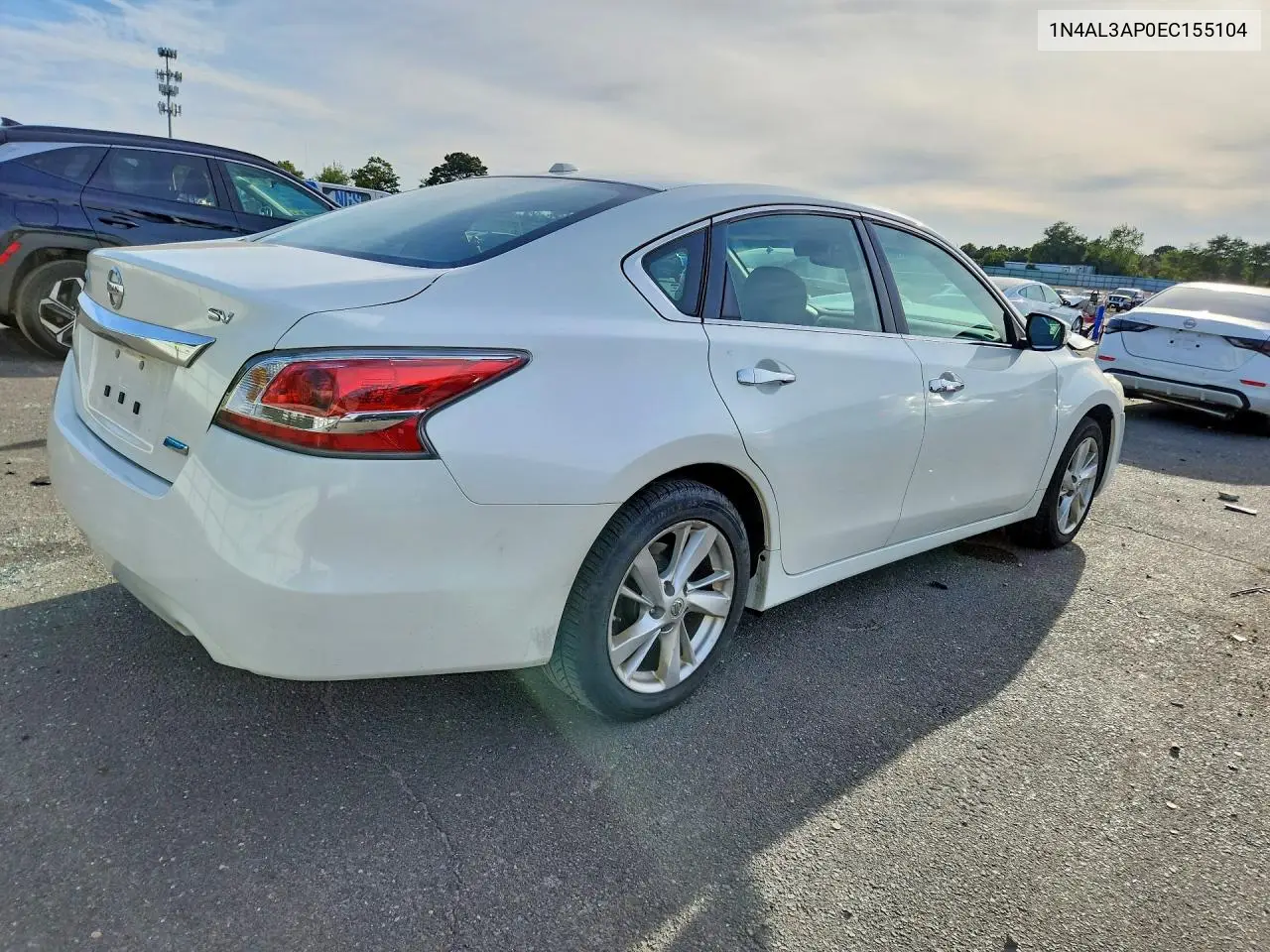 2014 NISSAN ALTIMA VIN 1N4AL3AP0EC155104 — фото 3
