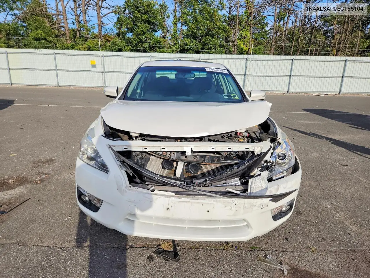 2014 NISSAN ALTIMA VIN 1N4AL3AP0EC155104 — фото 5