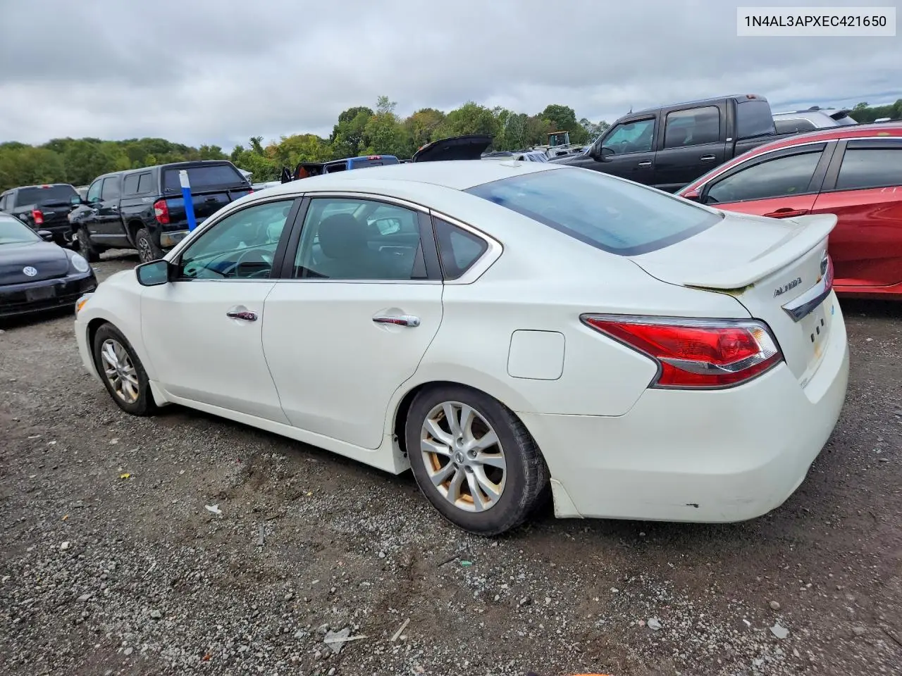 2014 NISSAN ALTIMA VIN 1N4AL3APXEC421650 — фото 2