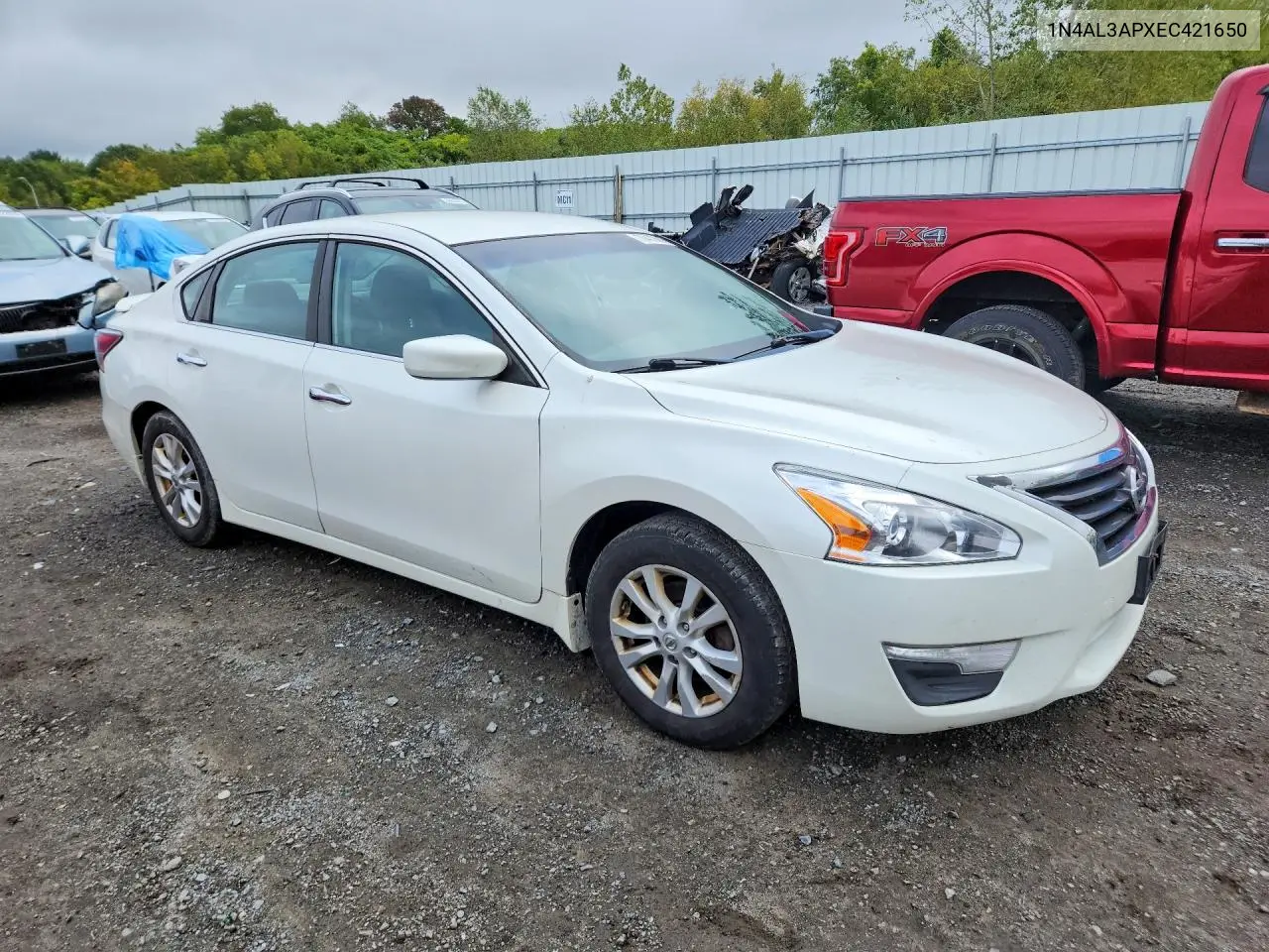 2014 NISSAN ALTIMA VIN 1N4AL3APXEC421650 — фото 4
