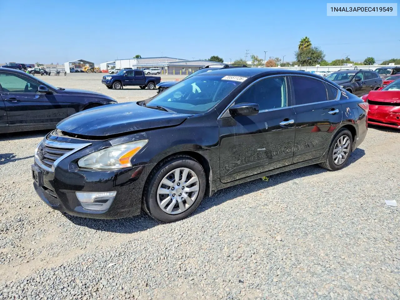 NISSAN ALTIMA 2014, VIN 1N4AL3AP0EC419549