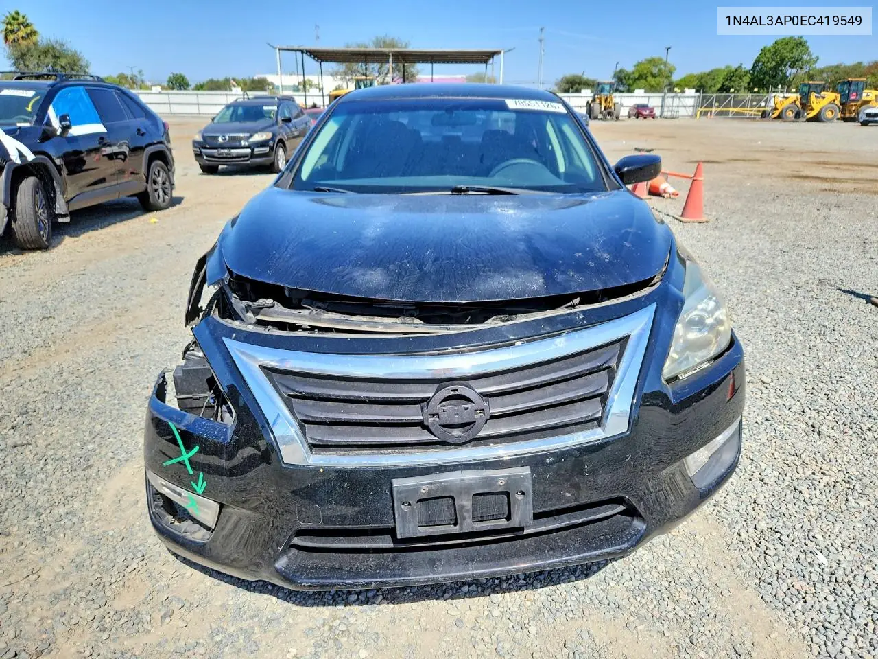 2014 NISSAN ALTIMA VIN 1N4AL3AP0EC419549 — фото 5
