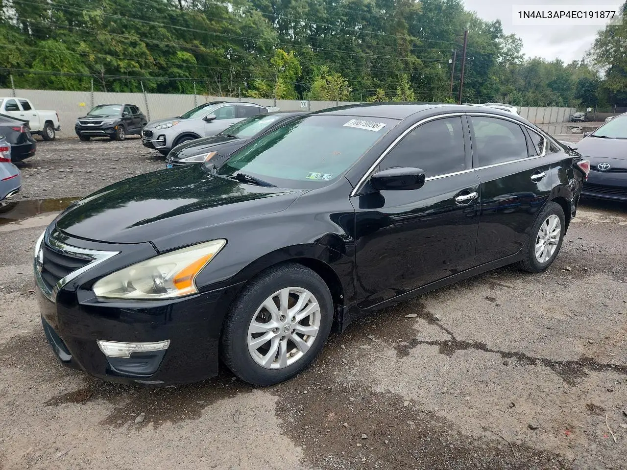 NISSAN ALTIMA 2014, VIN 1N4AL3AP4EC191877