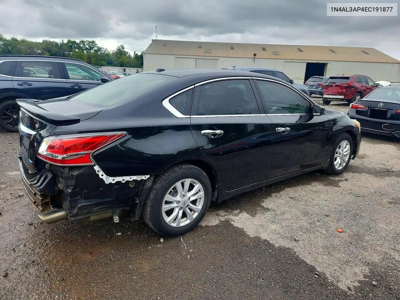 2014 NISSAN ALTIMA VIN 1N4AL3AP4EC191877 — фото 3