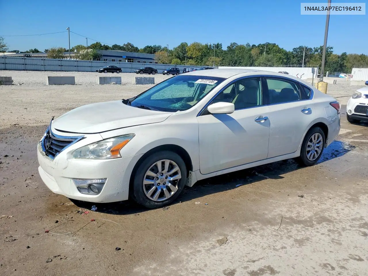 NISSAN ALTIMA 2014, VIN 1N4AL3AP7EC196412