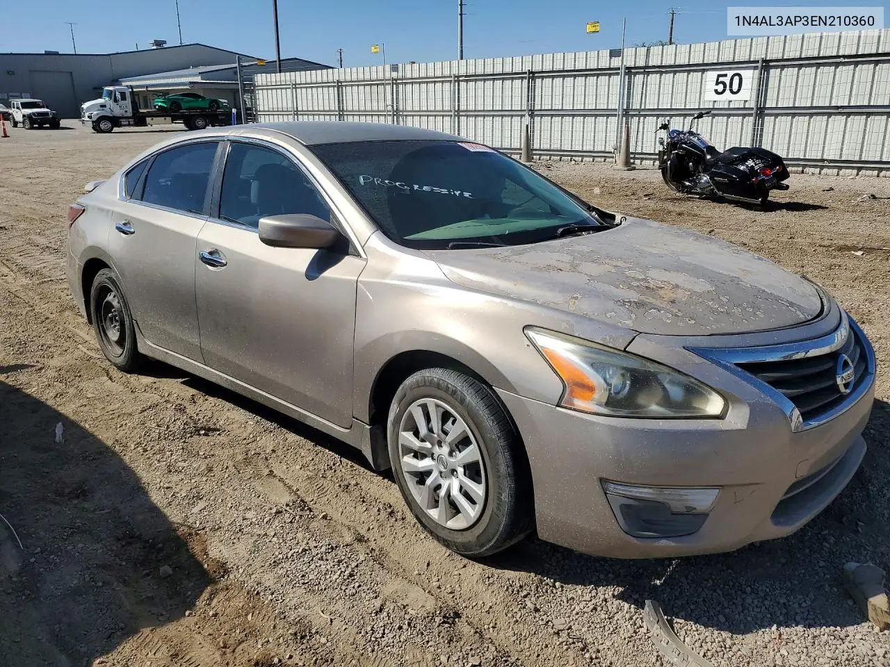2014 NISSAN ALTIMA VIN 1N4AL3AP3EN210360 — фото 4