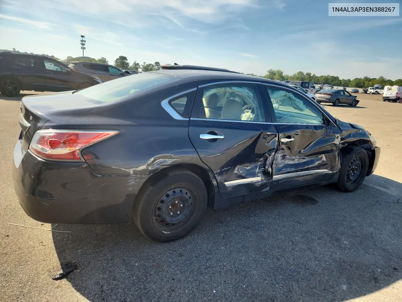 2014 NISSAN ALTIMA VIN 1N4AL3AP3EN388267 — фото 3