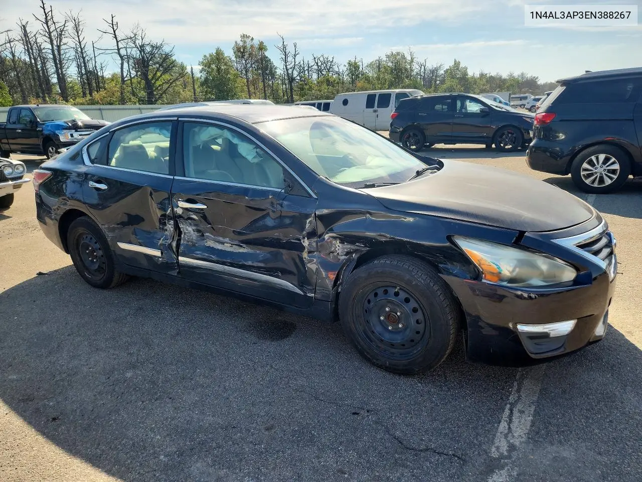 2014 NISSAN ALTIMA VIN 1N4AL3AP3EN388267 — фото 4