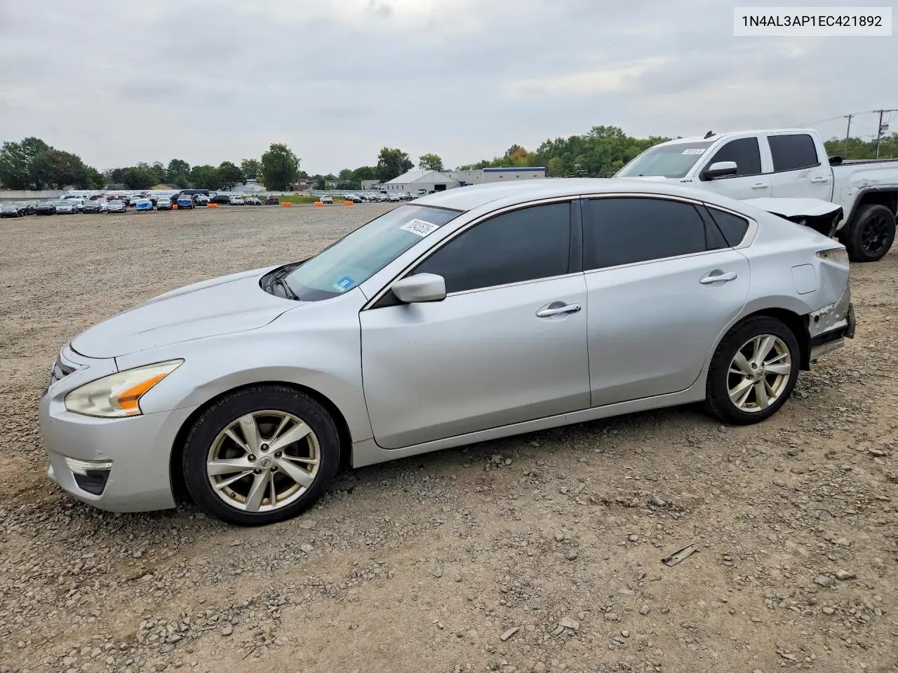 NISSAN ALTIMA 2014, VIN 1N4AL3AP1EC421892