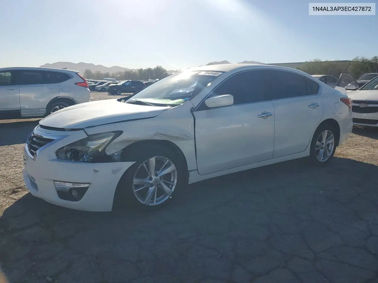 NISSAN ALTIMA 2014, VIN 1N4AL3AP3EC427872