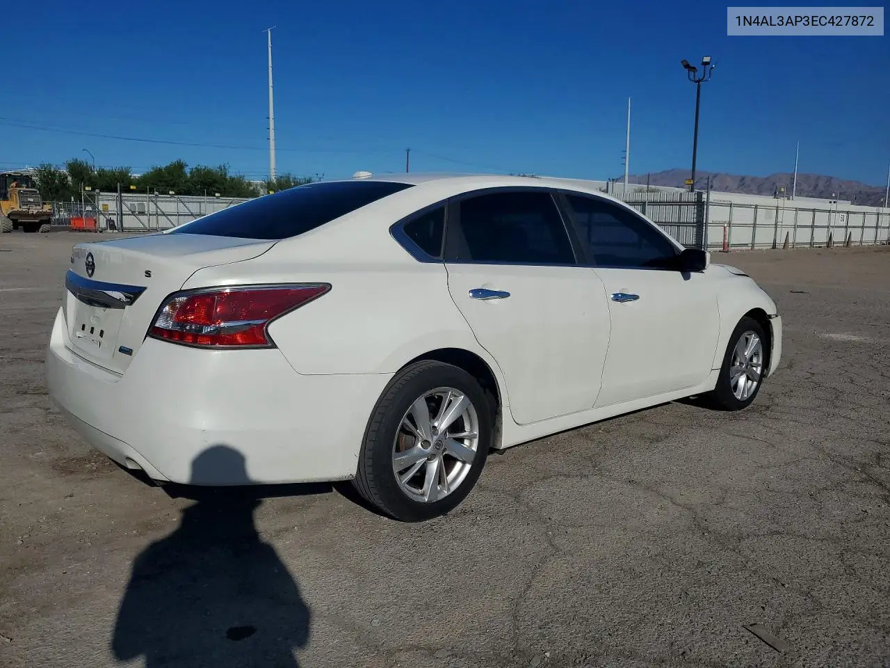 2014 NISSAN ALTIMA VIN 1N4AL3AP3EC427872 — фото 3