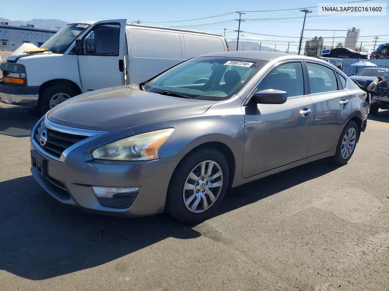 NISSAN ALTIMA 2014, VIN 1N4AL3AP2EC161602