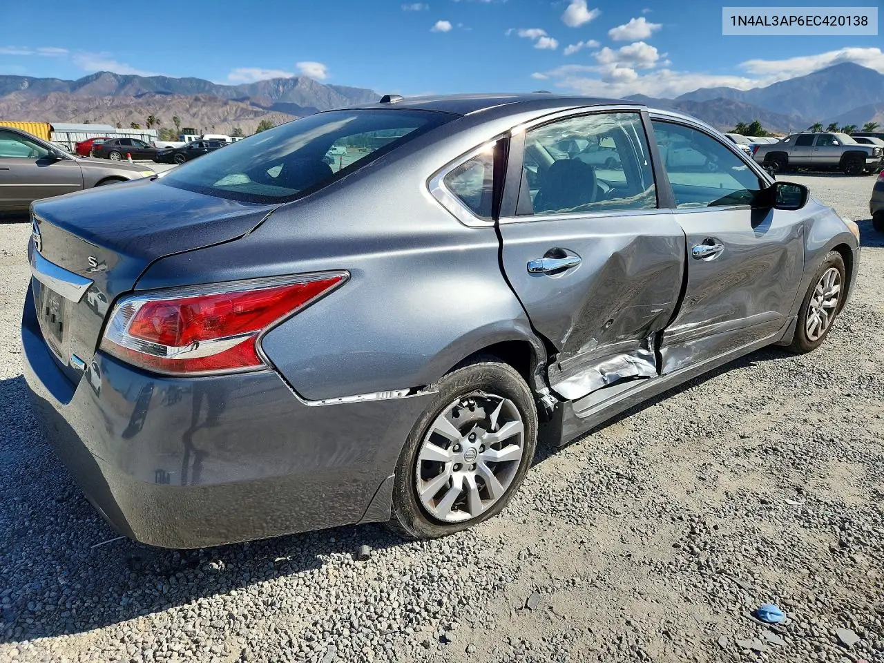 2014 NISSAN ALTIMA VIN 1N4AL3AP6EC420138 — фото 3
