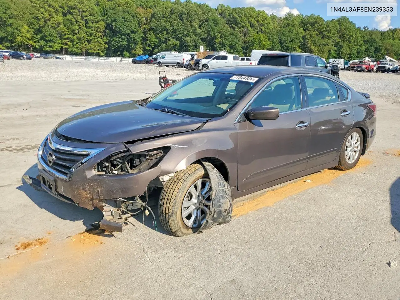 NISSAN ALTIMA 2014, VIN 1N4AL3AP8EN239353