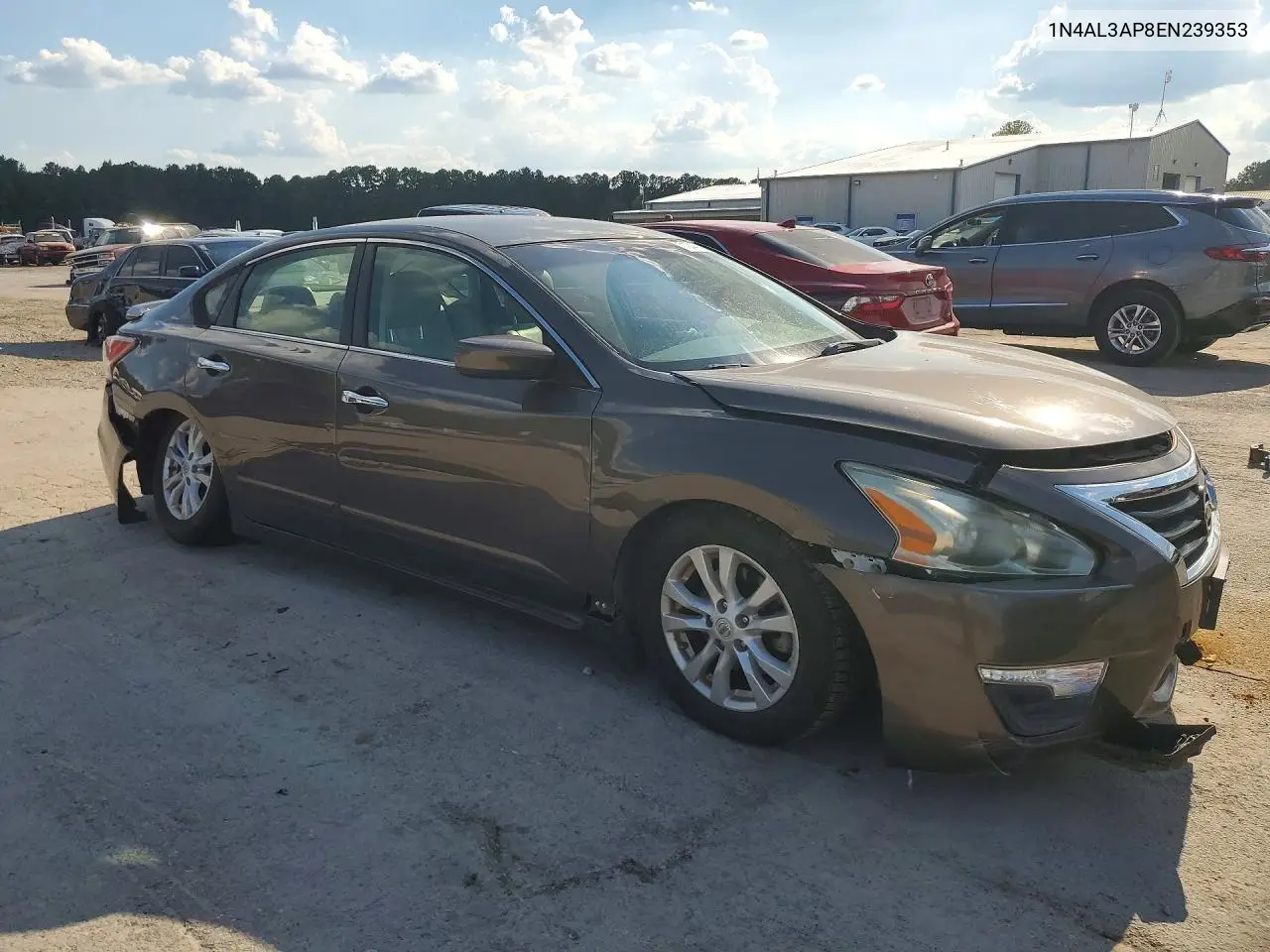 2014 NISSAN ALTIMA VIN 1N4AL3AP8EN239353 — фото 4