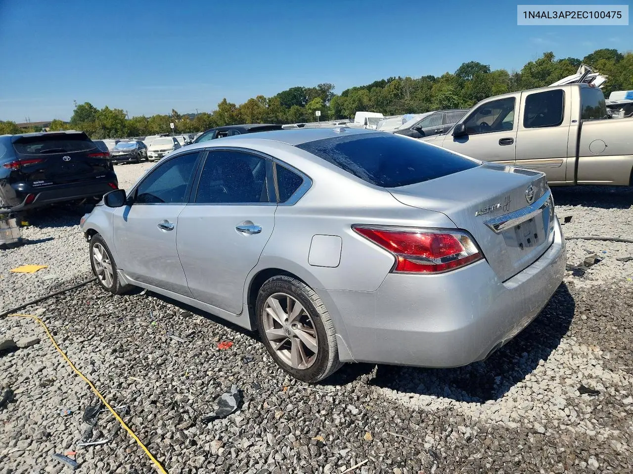2014 NISSAN ALTIMA VIN 1N4AL3AP2EC100475 — фото 2