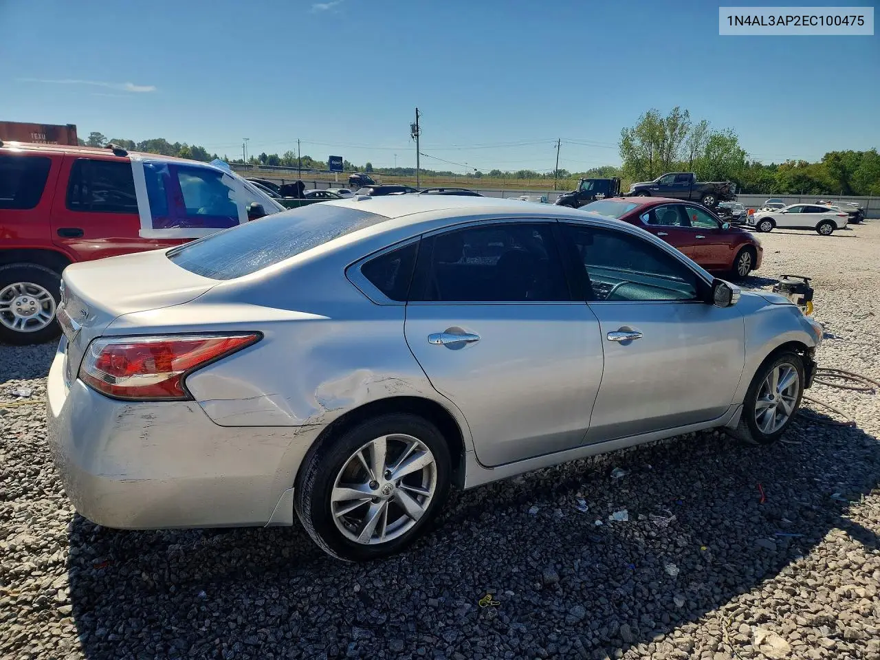 2014 NISSAN ALTIMA VIN 1N4AL3AP2EC100475 — фото 3