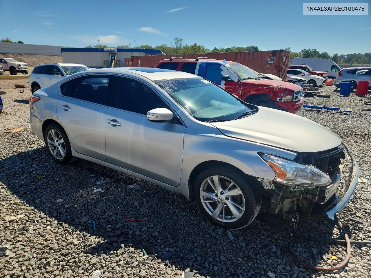 2014 NISSAN ALTIMA VIN 1N4AL3AP2EC100475 — фото 4