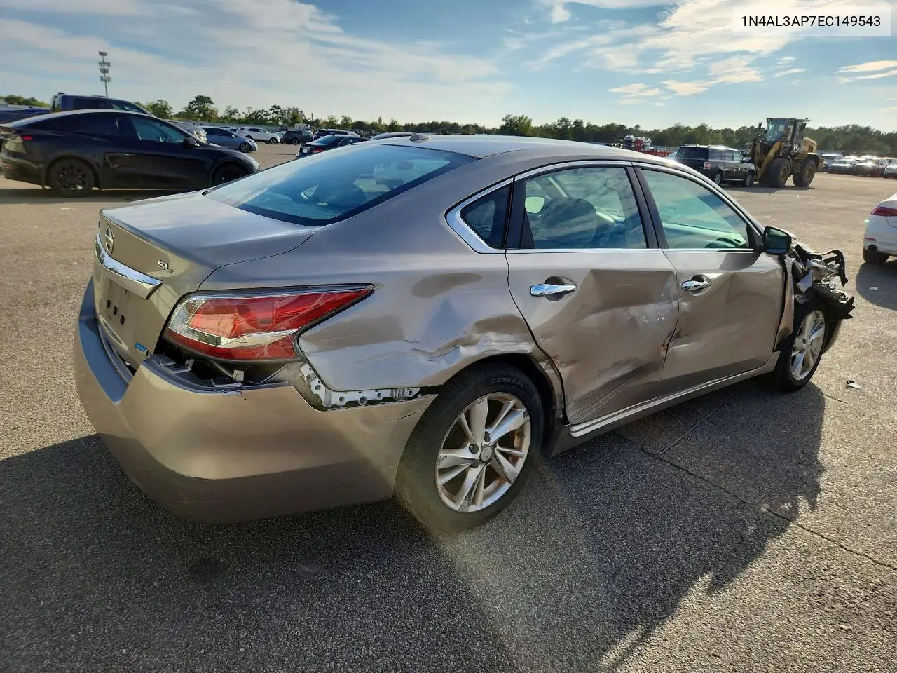 2014 NISSAN ALTIMA VIN 1N4AL3AP7EC149543 — фото 3