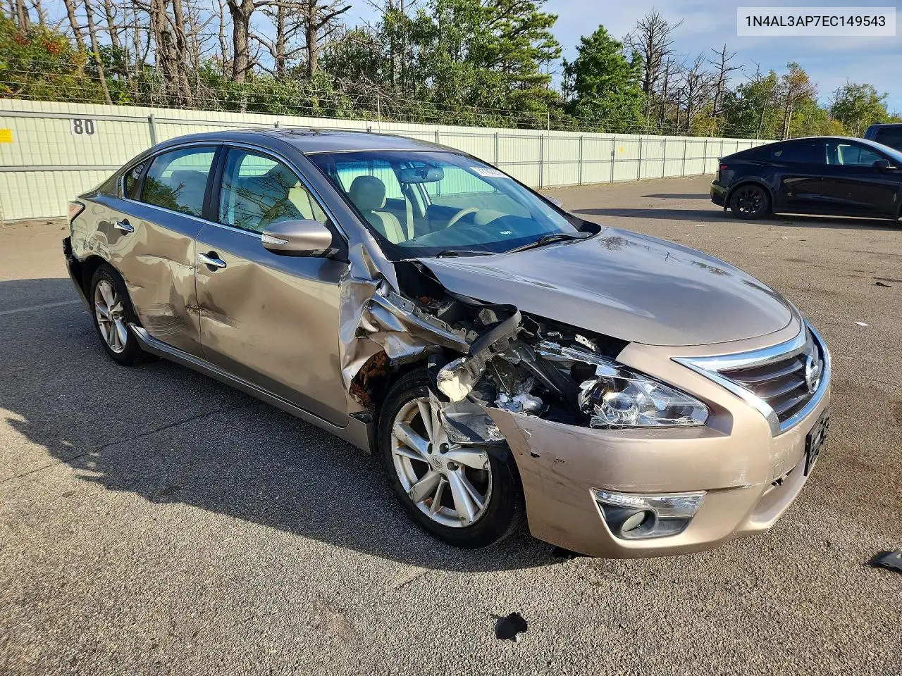 2014 NISSAN ALTIMA VIN 1N4AL3AP7EC149543 — фото 4