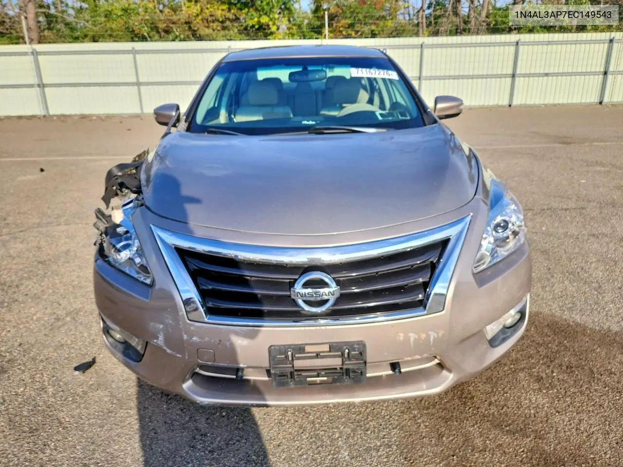 2014 NISSAN ALTIMA VIN 1N4AL3AP7EC149543 — фото 5
