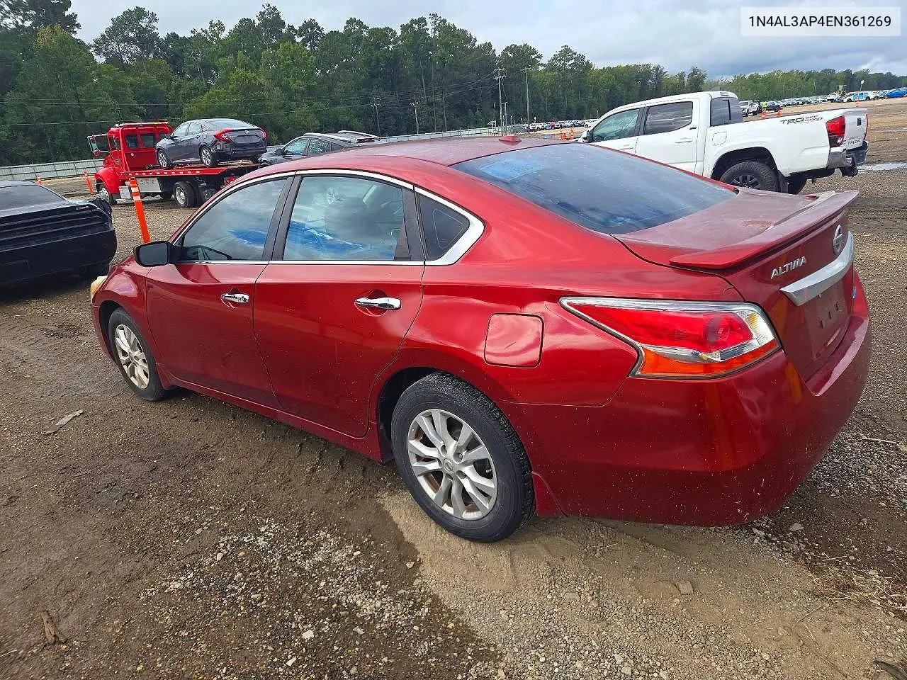 2014 NISSAN ALTIMA VIN 1N4AL3AP4EN361269 — фото 2