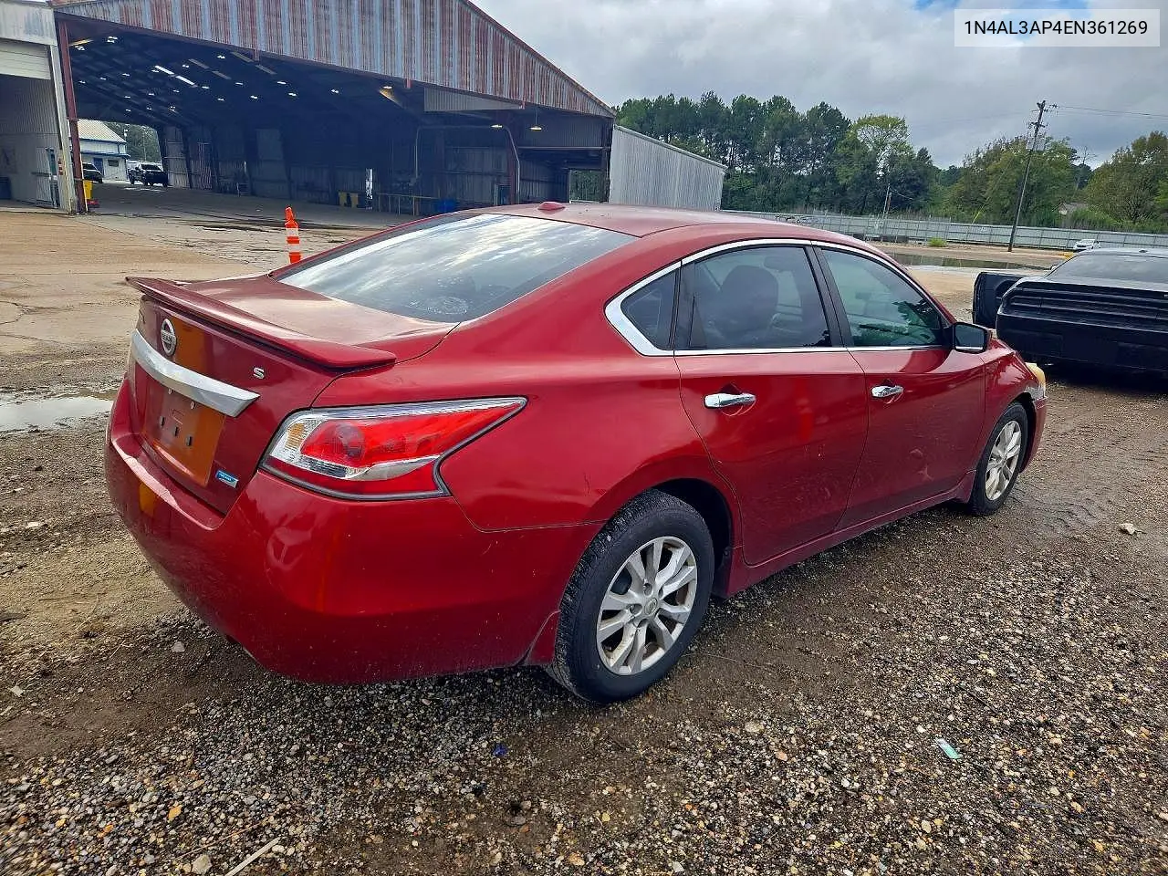 2014 NISSAN ALTIMA VIN 1N4AL3AP4EN361269 — фото 3