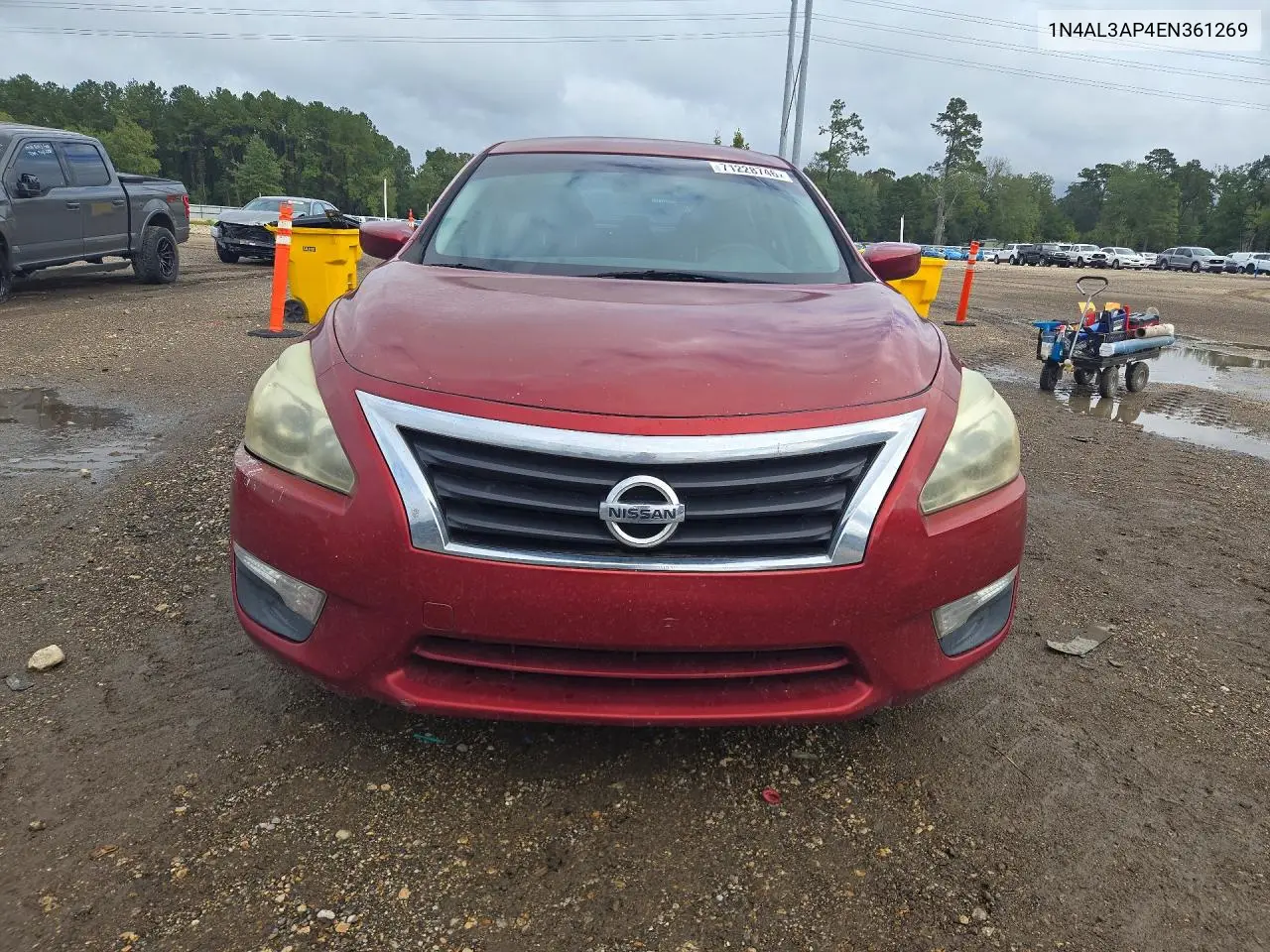 2014 NISSAN ALTIMA VIN 1N4AL3AP4EN361269 — фото 5