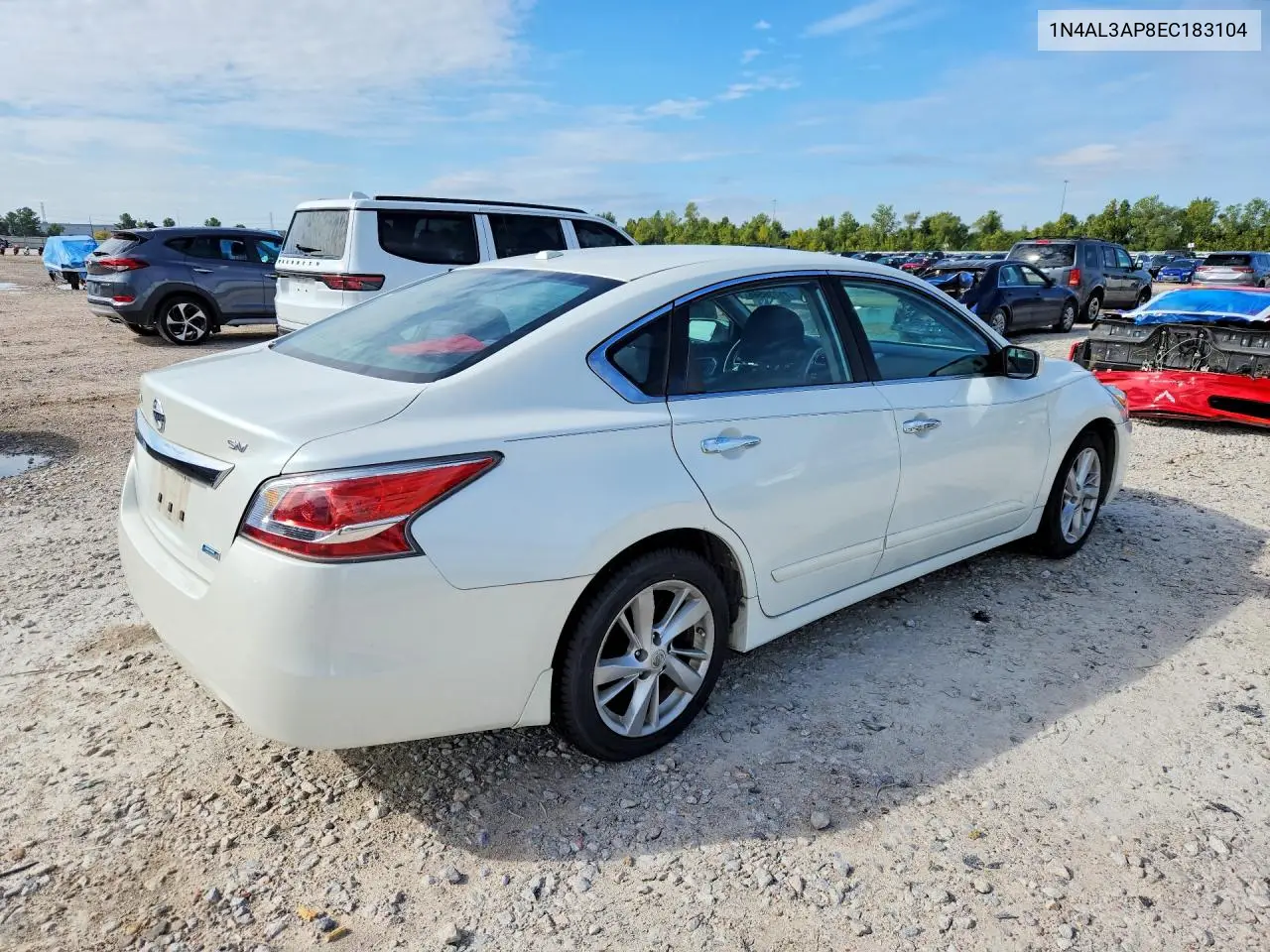2014 NISSAN ALTIMA VIN 1N4AL3AP8EC183104 — фото 3