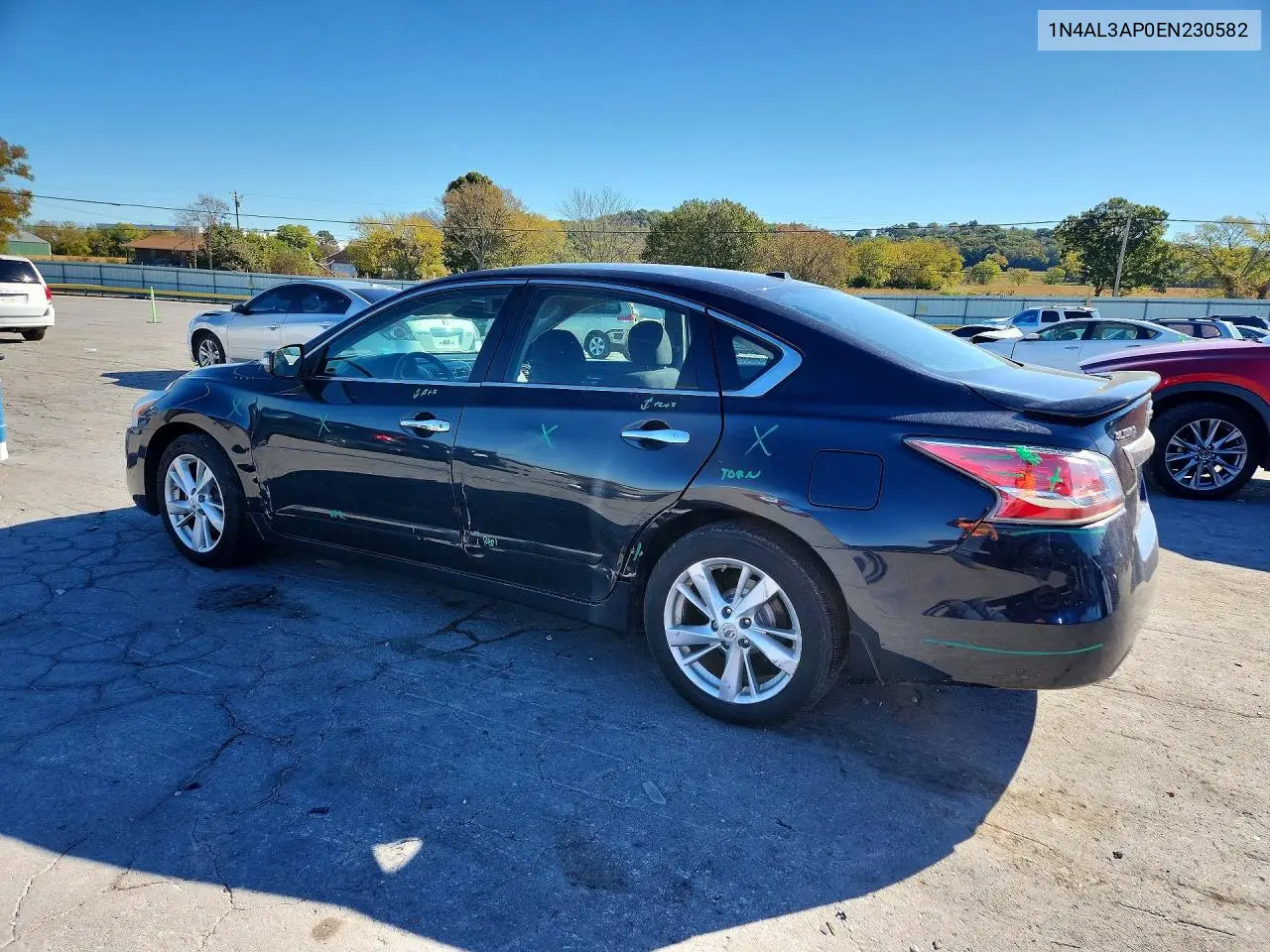 2014 NISSAN ALTIMA VIN 1N4AL3AP0EN230582 — фото 2