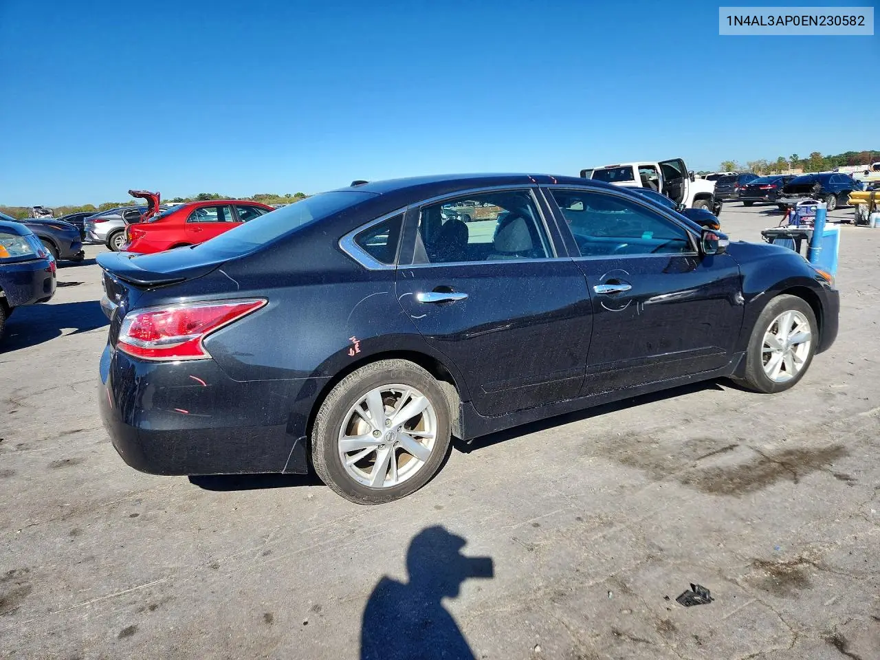 2014 NISSAN ALTIMA VIN 1N4AL3AP0EN230582 — фото 3