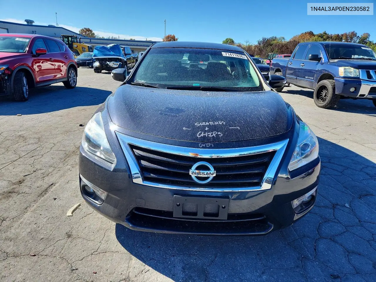 2014 NISSAN ALTIMA VIN 1N4AL3AP0EN230582 — фото 5