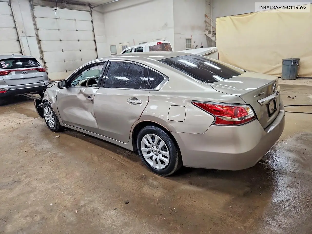 2014 NISSAN ALTIMA VIN 1N4AL3AP2EC119592 — фото 2